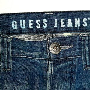 Men's size 34L Guess distressed jeans